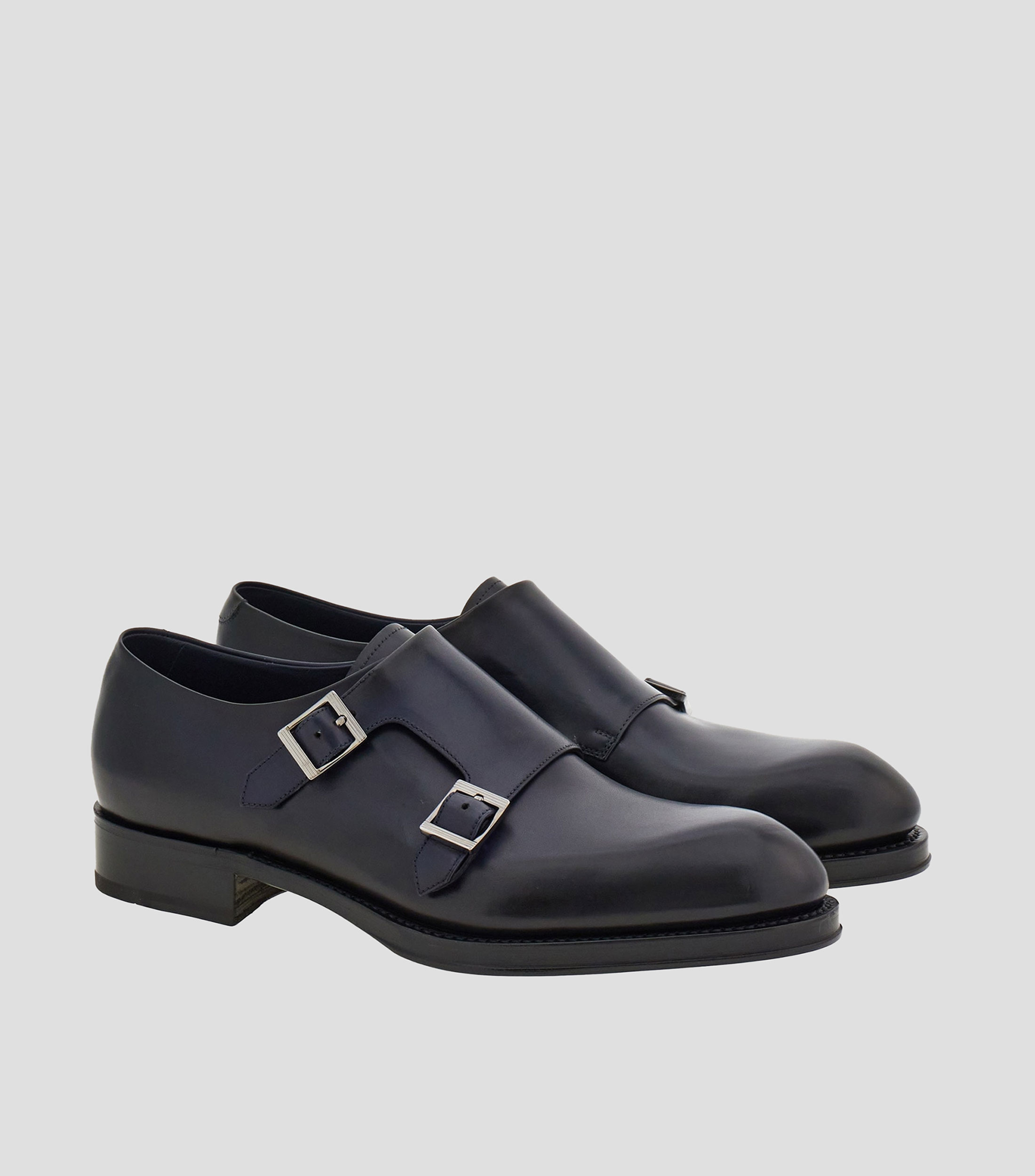 Zapatos Double monkstrap Tramezza Hombre